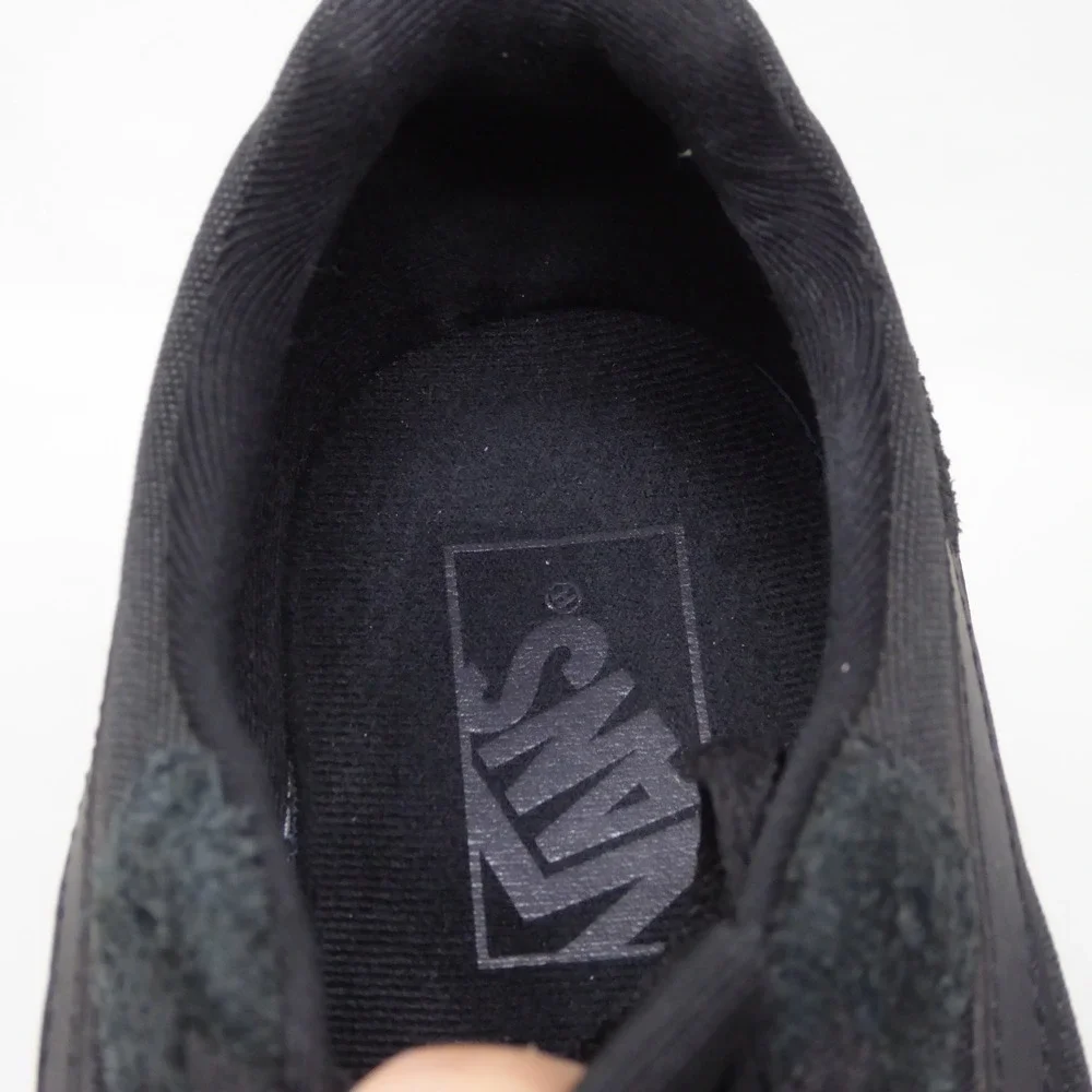Vans Mens Range EXP Shoes Sneakers Black Suede Mesh 6.5